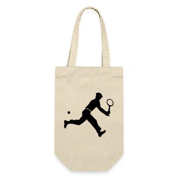 tennis retro - Sac à bouteille - nature - Devant