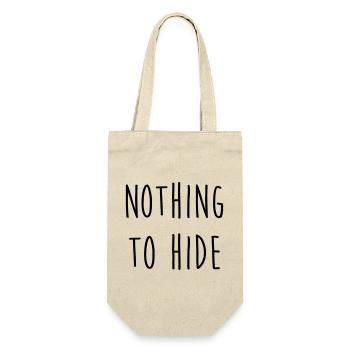 Nothing to Hide - Sac à bouteille - nature - Devant