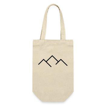 Mountain range - Gift Bag for Bottles - nature - Front