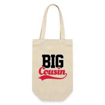 Big Cousin - Geschenkbeutel für Flaschen - Natur - Vorne