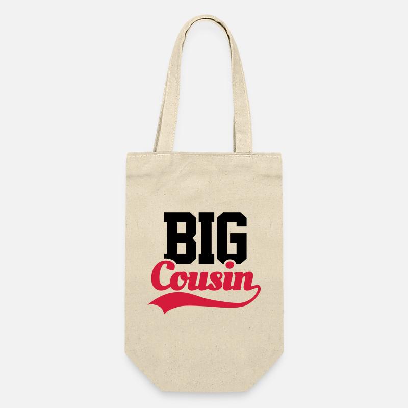 Big Cousin - Geschenkbeutel für Flaschen - Natur