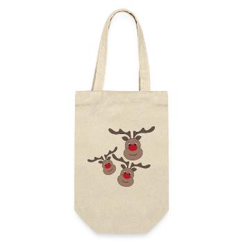 Funny gifts for Christmas - Gift Bag for Bottles - nature - Front