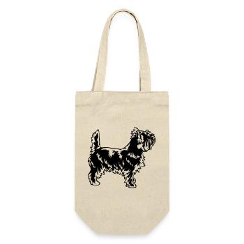 Cairn Terrier - Sac à bouteille - nature - Devant