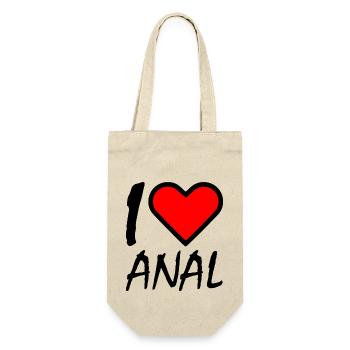 I love - Sac à bouteille - nature - Devant
