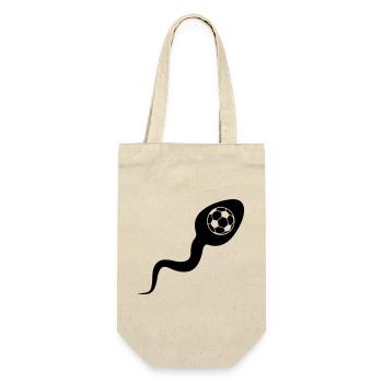 Sperm sperm football - Gift Bag for Bottles - nature - Front