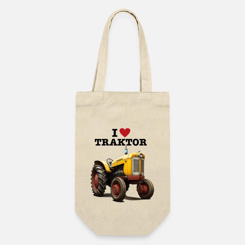 J’ADORE TRACTOR - Sac à bouteille - nature