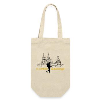 Camino de Santiago Buen Camino - Women - Gift Bag for Bottles - nature - Front