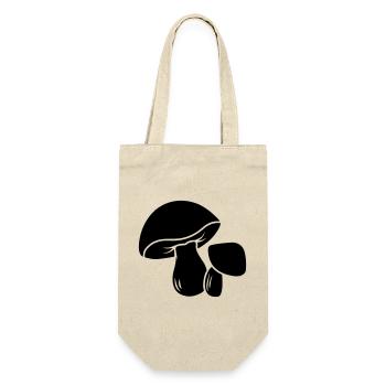 Logo du champignon - Sac à bouteille - nature - Devant