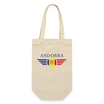Andorra Style Design T-Shirt - Gift Bag for Bottles - nature - Front