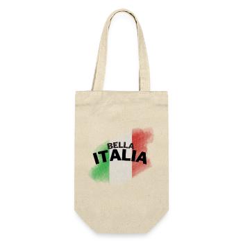 Bella Italia - Geschenkbeutel für Flaschen - Natur - Vorne