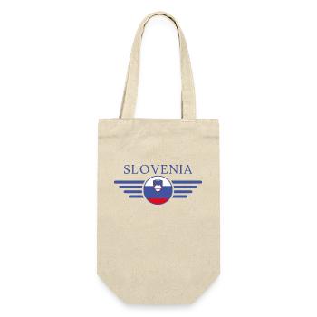 I Love Slovenia, Elegance Style Design T-Shirt - Gift Bag for Bottles - nature - Front