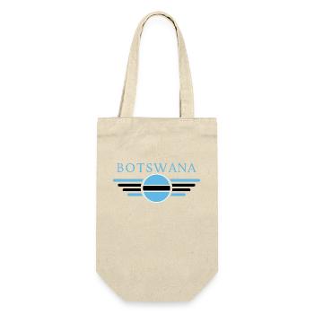 I Love Botswana, Elegance Style Design T-Shirt - Gift Bag for Bottles - nature - Front
