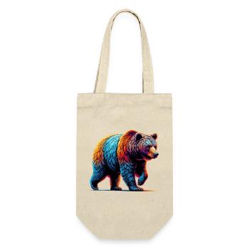 Ours - Sac à bouteille - nature - Devant