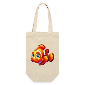 Clownfische - Geschenkbeutel für Flaschen - Natur - Vorne