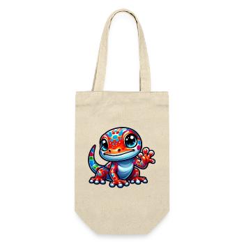 Gecko - Gift Bag for Bottles - nature - Front