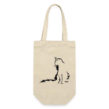 Maine Coon Cat - Gift Bag for Bottles - nature - Front