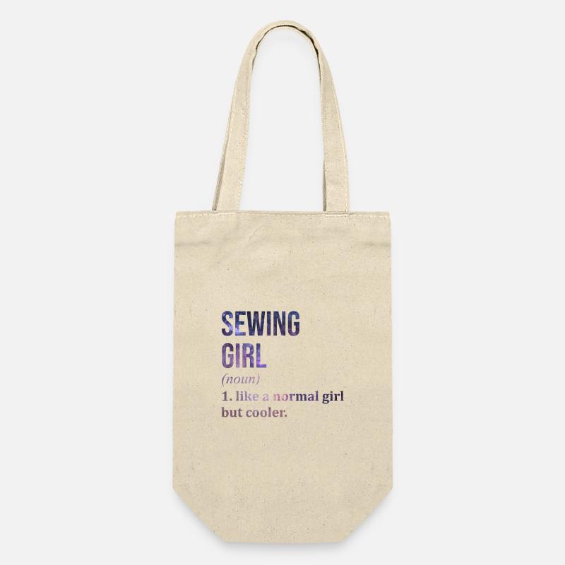 Sewing - Gift Bag for Bottles - nature