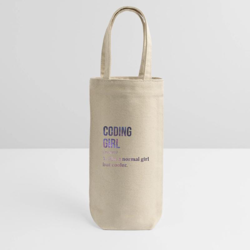 Coding Coding Coding Gift Bag for Bottles