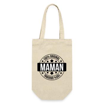 Maman d'Amour - Fête des Mères - Sac à bouteille - nature - Devant