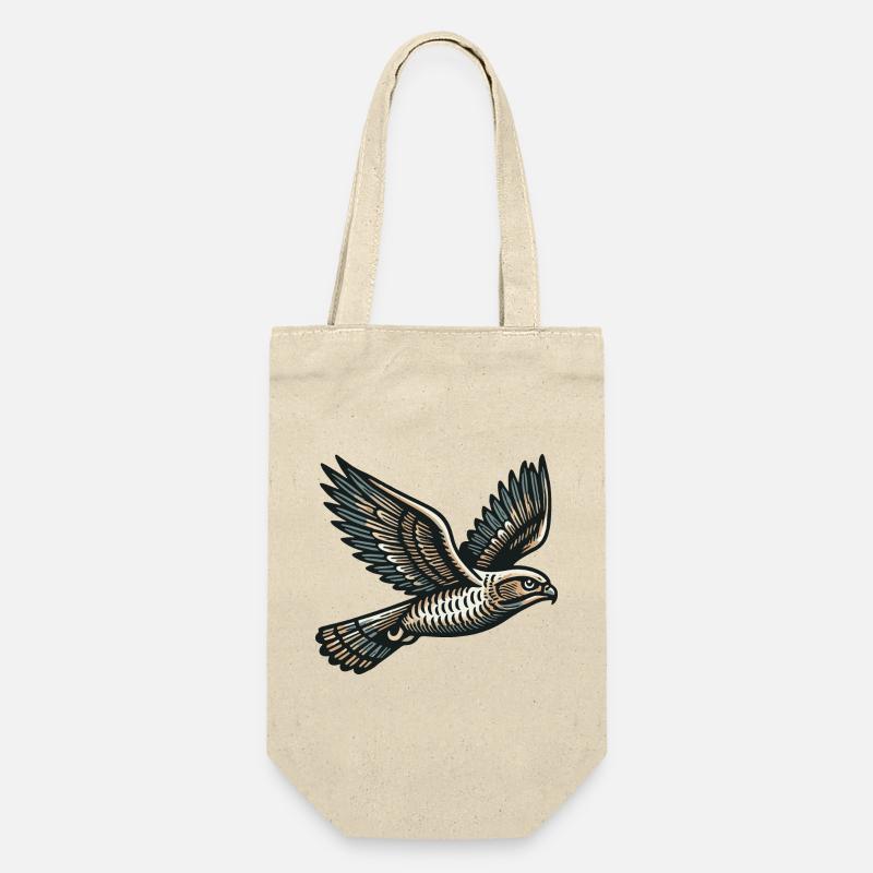 Hawk - Gift Bag for Bottles - nature