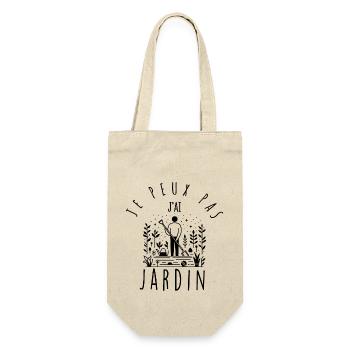 I can't, I have garden. - Gift Bag for Bottles - nature - Front