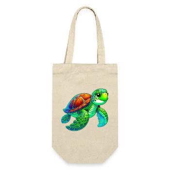 Turtle - Gift Bag for Bottles - nature - Front
