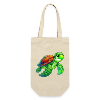 Turtle - Gift Bag for Bottles - nature - Front