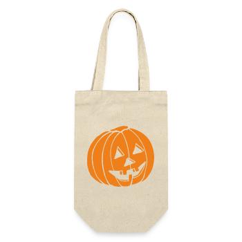 Halloween - Geschenkbeutel für Flaschen - Natur - Vorne
