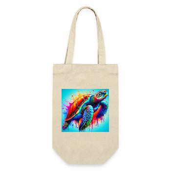 turtle - Gift Bag for Bottles - nature - Front