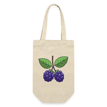 Blackberry Costume Carnival Berries Purple - Gift Bag for Bottles - nature - Front