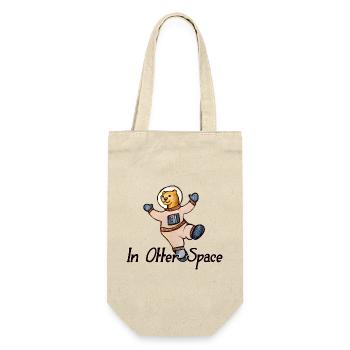 In Otter Space Astronaut - Gift Bag for Bottles - nature - Front