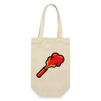 Bengal Fire Pyro Smoke Icon - Gift Bag for Bottles - nature - Front