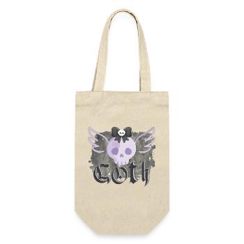 Goth - Geschenkbeutel für Flaschen - Natur - Vorne