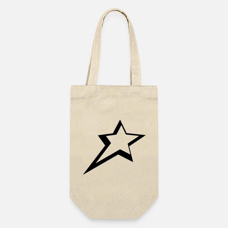stars - Gift Bag for Bottles - nature