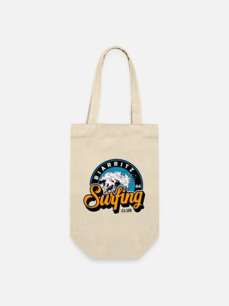 Biarritz Surfing Club 64 - Gift Bag for Bottles - nature