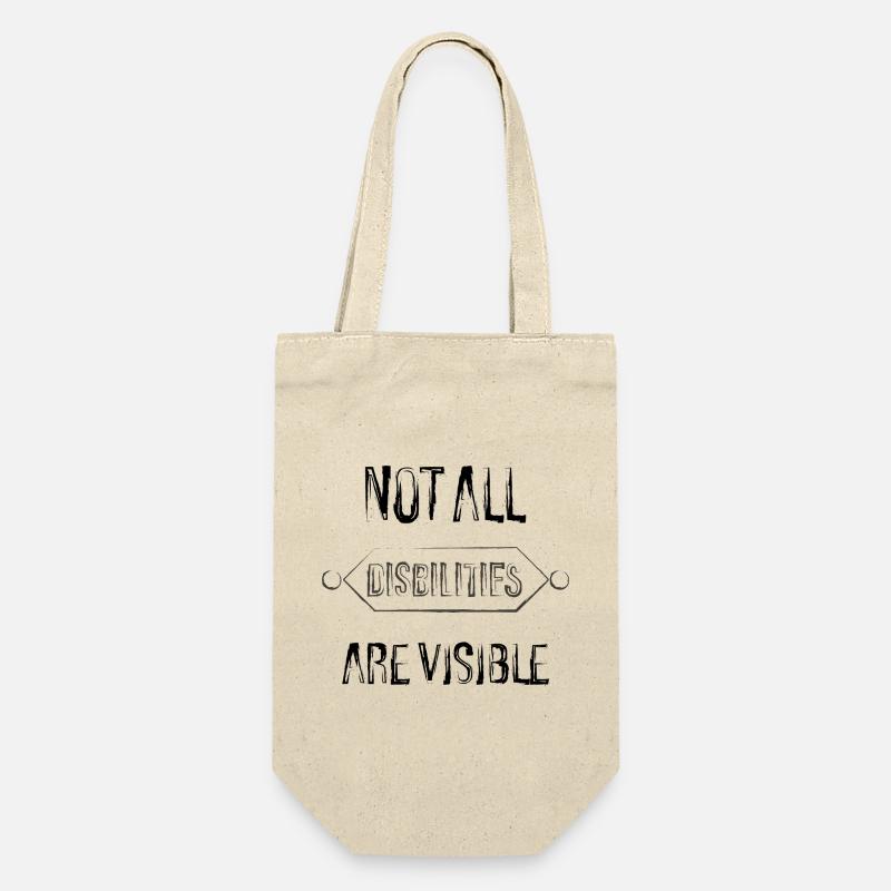 not all disabilities. - Sac à bouteille - nature
