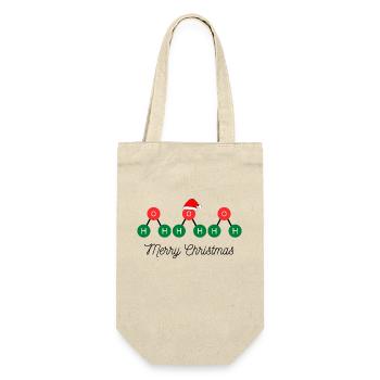 Joyeux Noël chimique - Sac à bouteille - nature - Devant