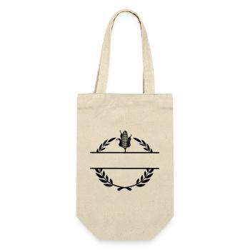 Proud of the farmer corn - Gift Bag for Bottles - nature - Front