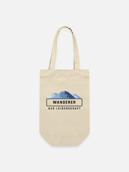 Wanderer - Geschenkbeutel für Flaschen - Natur