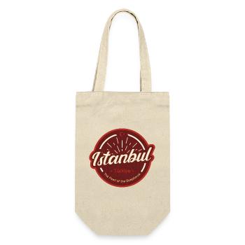 Istanbul – Pearl of the Bosphorus - Gift Bag for Bottles - nature - Front