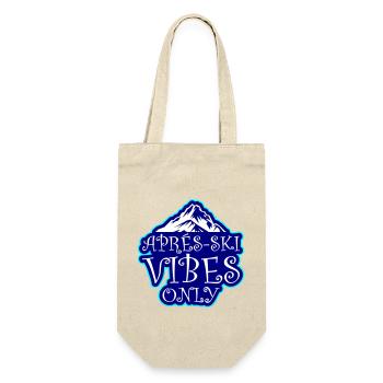Après-ski vibes only - Gift Bag for Bottles - nature - Front