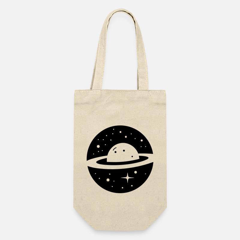 Planet - Geschenkbeutel für Flaschen - Natur
