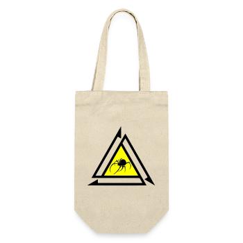 Spider - Gift Bag for Bottles - nature - Front