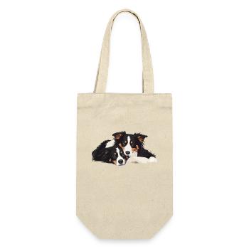 Australian Shepherds - Gift Bag for Bottles - nature - Front