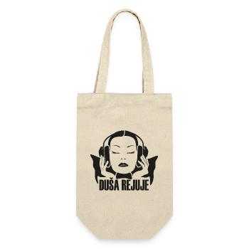 DUŠA REJUJE - black - - Geschenkbeutel für Flaschen - Natur - Vorne