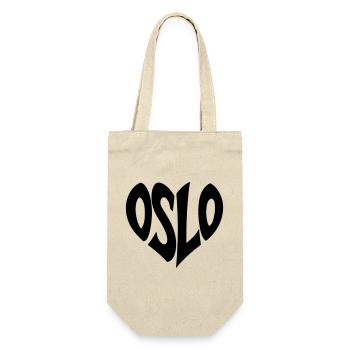 Lettrage Oslo - Norvège - Sac à bouteille - nature - Devant