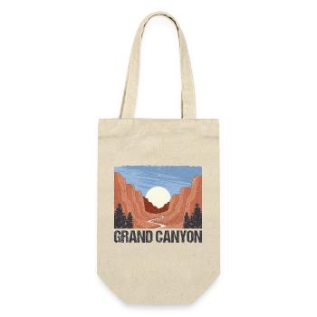 Grand Canyon National Park Hiking - Gift Bag for Bottles - nature - Front