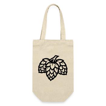 Hops Barley Malt Brewery - Gift Bag for Bottles - nature - Front