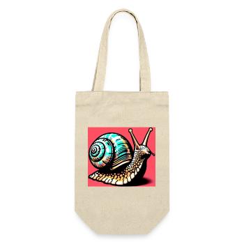 Escargot - Sac à bouteille - nature - Devant