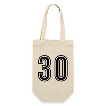 Symbole de 30 chiffres - Sac à bouteille - nature - Devant